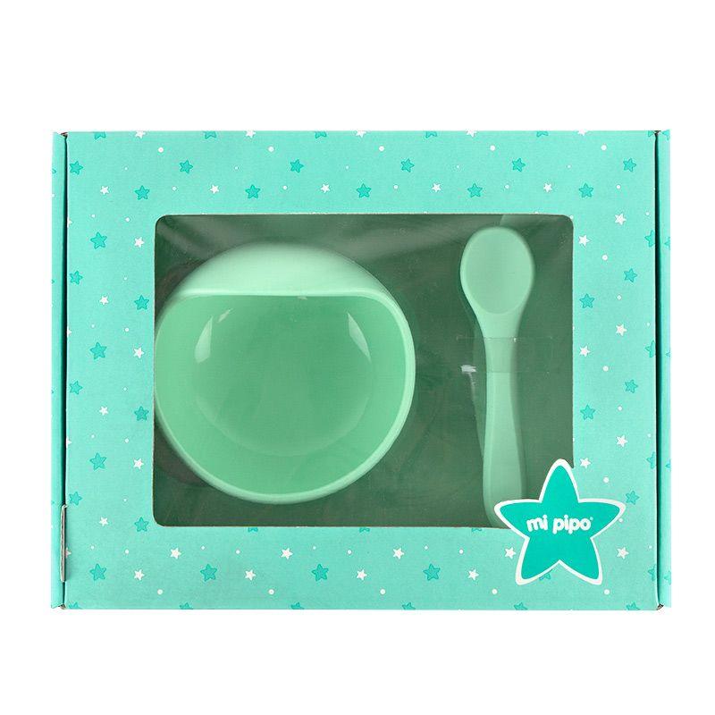 Vajilla Bebe Silicona Personalizada Dino - Nanetes #